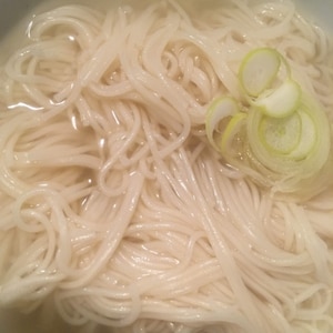 そうめん味噌汁